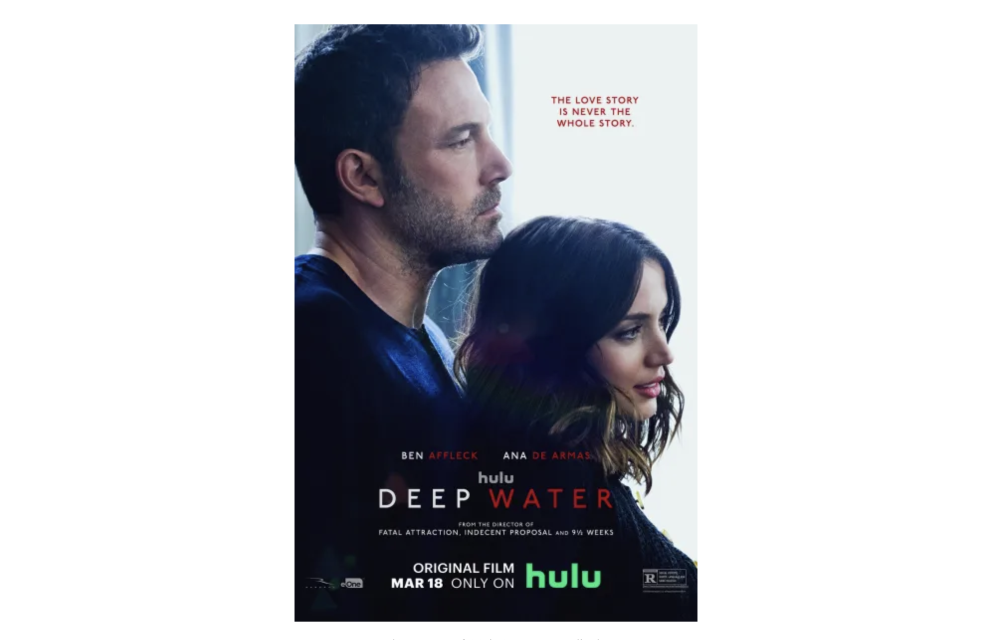 Watch the Trailer for HULU's 'Deep Water' starring Ben Affleck and Ana