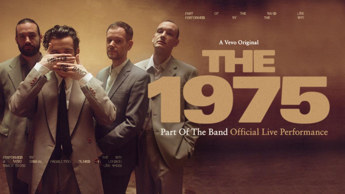 the 1975 part of the band official live performance vevo
