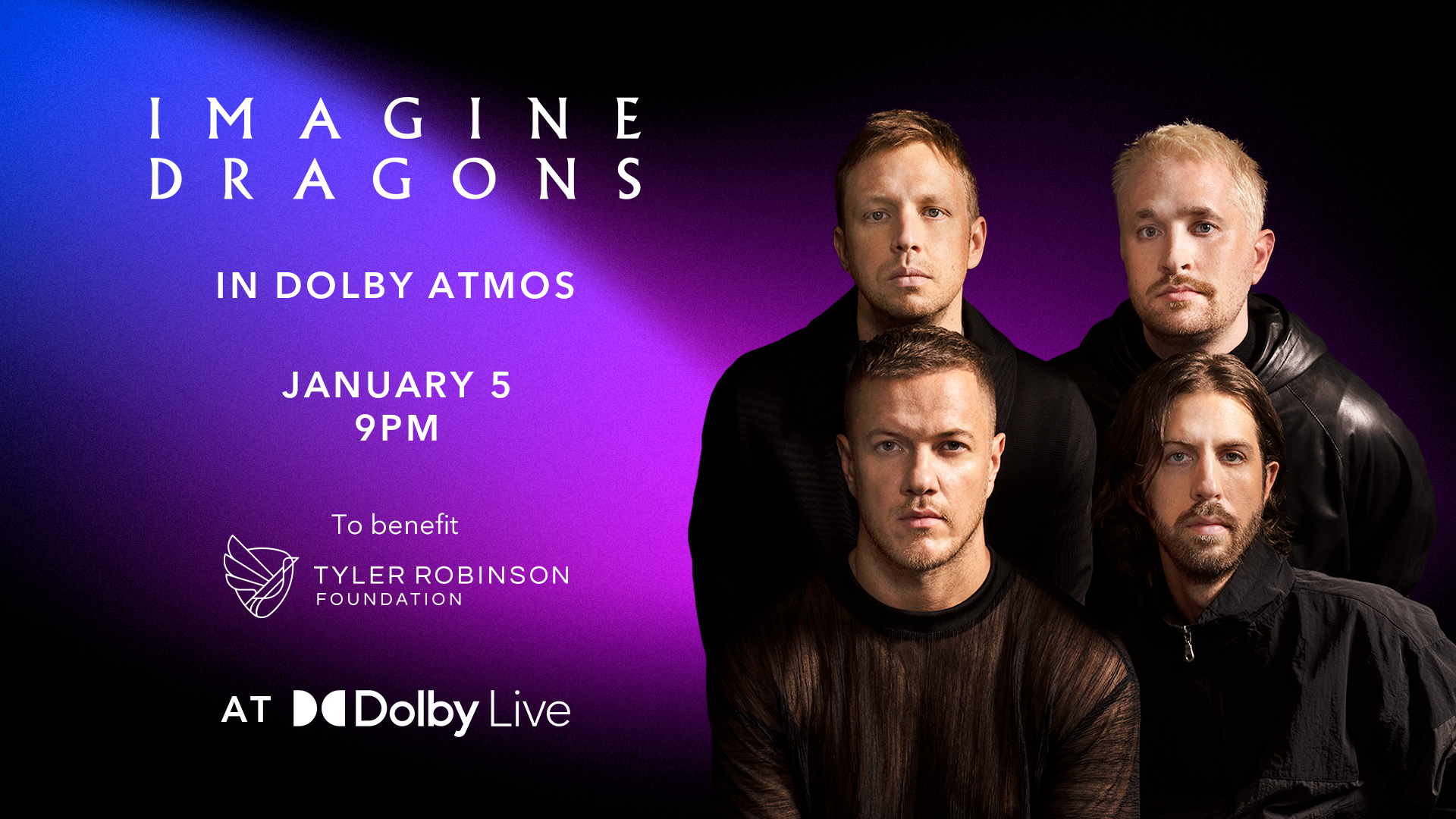 Imagine Dragons and Dolby to Kick Off CES with Special Live Concert in