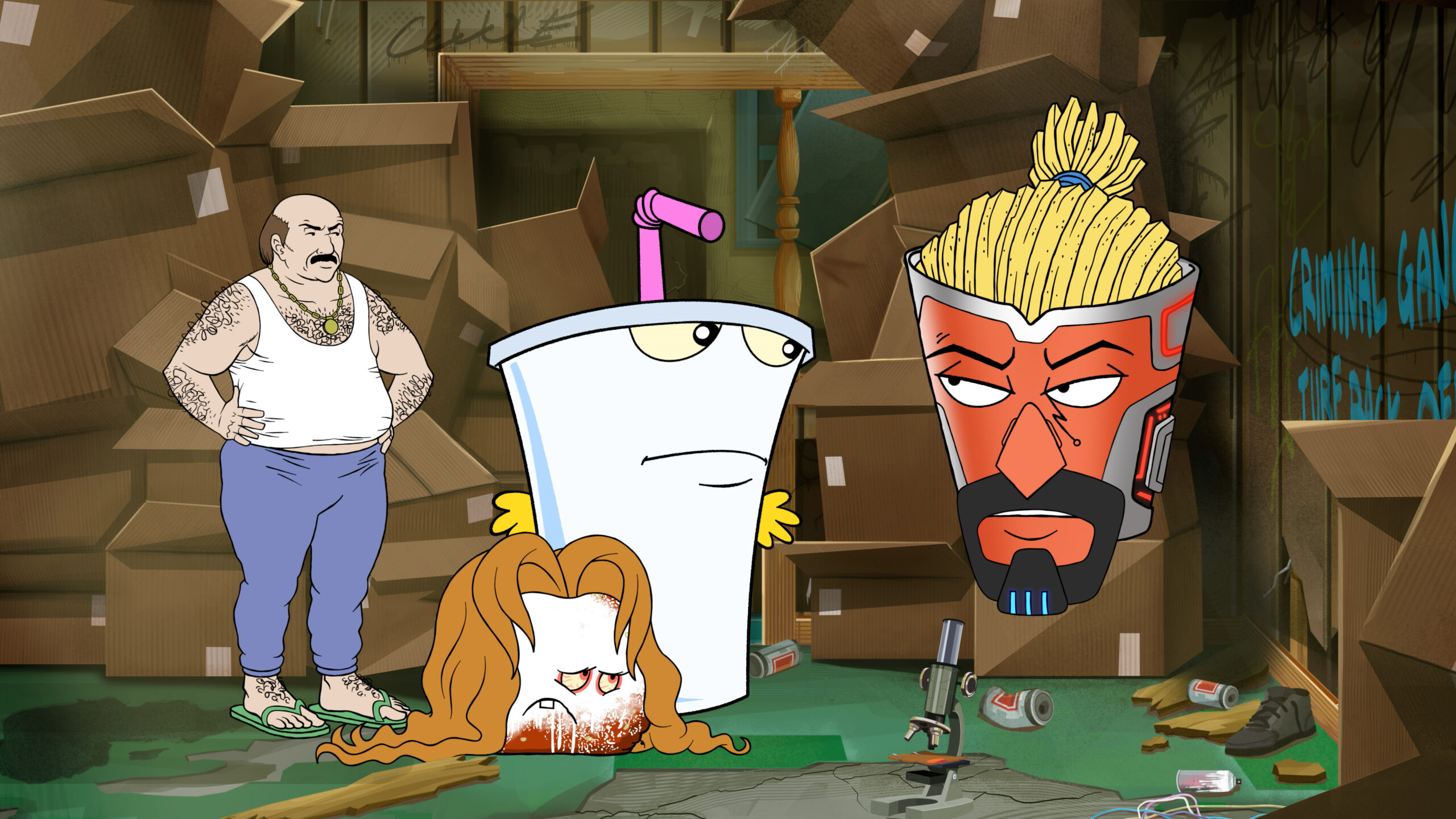 Adult Swim Orders New Episodes Of "Aqua Teen Hunger Force