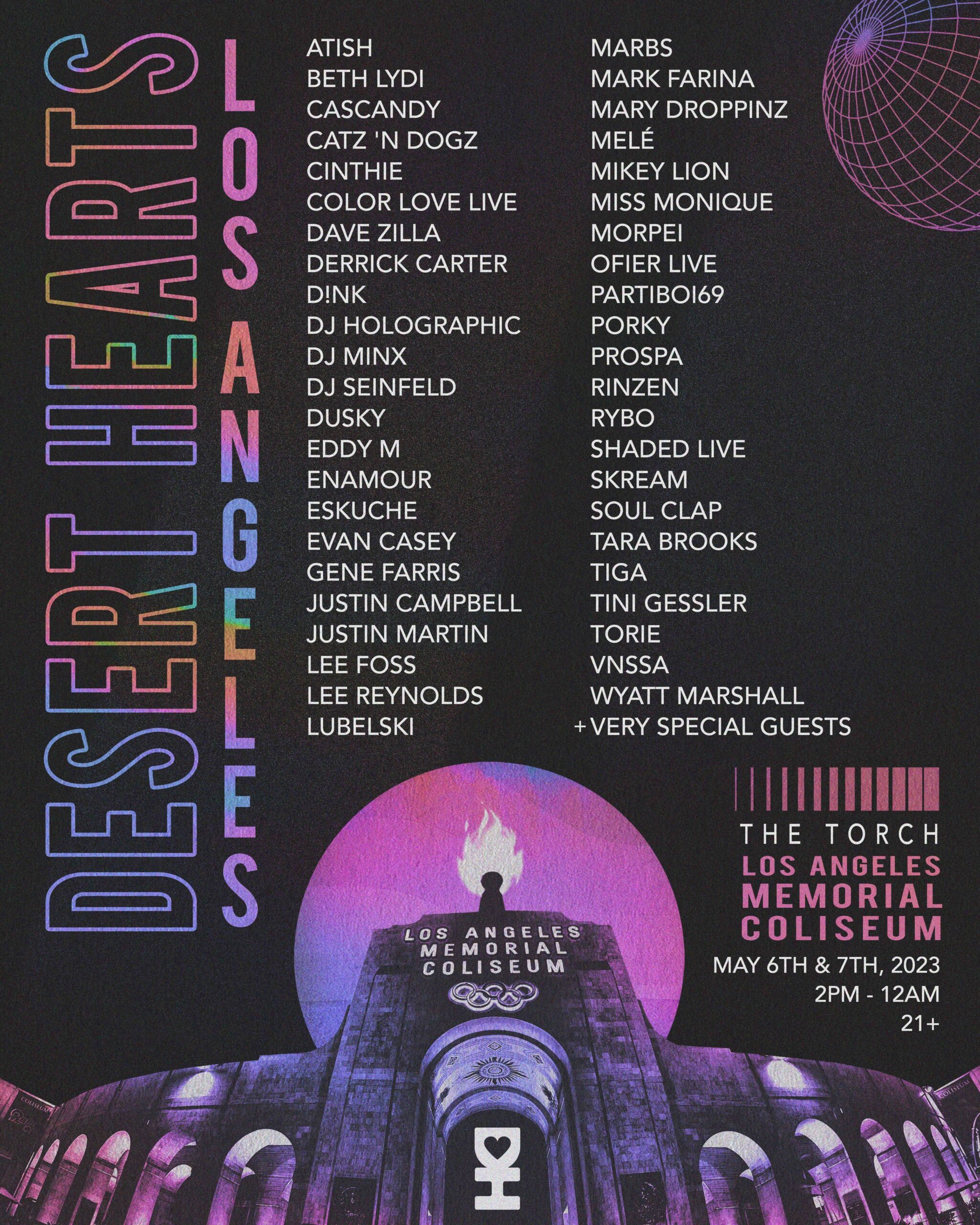 Desert Hearts Festival Announces Lineup for 2023 Los Angeles Edition