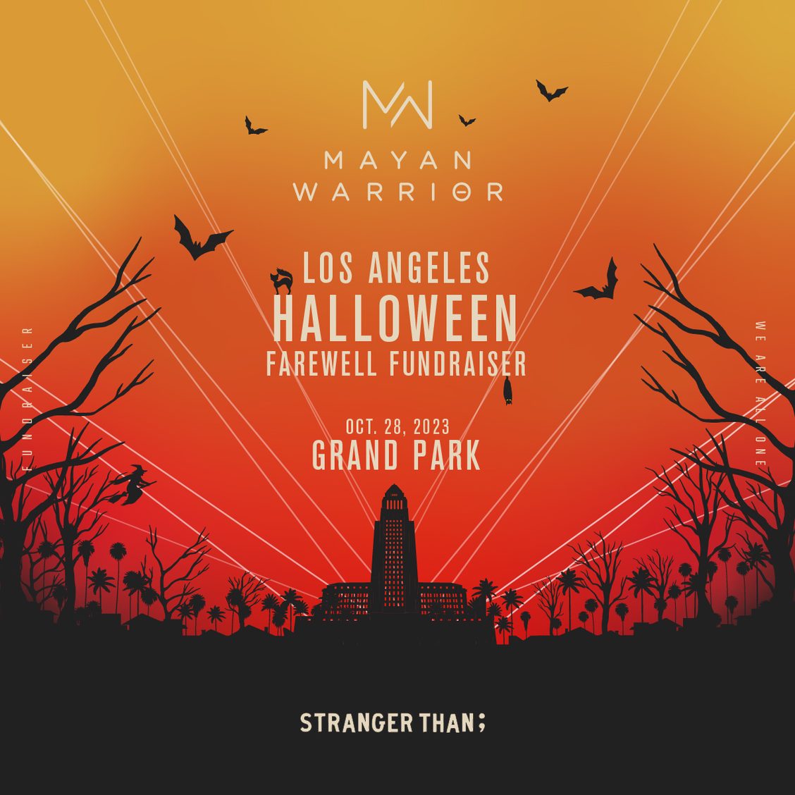 Mayan Warrior Announces Farewell Fundraiser, Halloween Los Angeles w