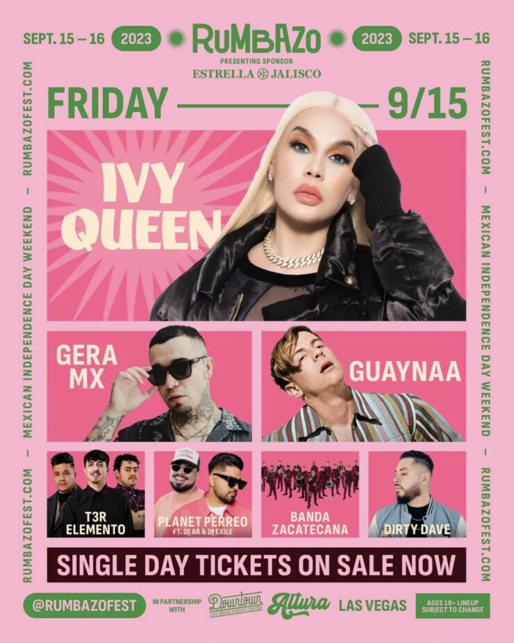 Las Vegas’ "RUMBAZO Festival" Launches SingleDay Tickets