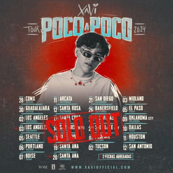 XAVI Sells Out Debut Headlining “Poco A Poco” Tour Entertainment Rocks