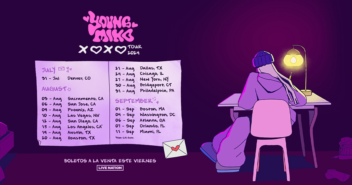 Young Miko Announces 2024 “The XOXO Tour” Entertainment Rocks